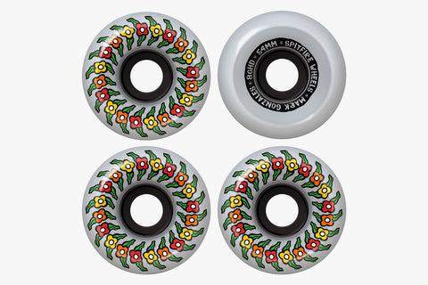 80HD GONZ FLOWERS CONICAL FULL WHEELS 54mm