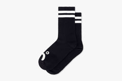 RIB SOCKS | HAPPY SAD - Black SU24