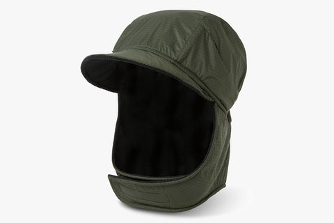 LUKE FLAP CAP | RIPSTOP - Grey Green WIN23