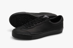 VM004 MILIC LEATHER - Worn Black /Black D17