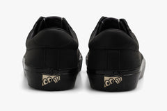VM004 MILIC LEATHER - Worn Black /Black D17