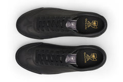 VM004 MILIC LEATHER - Worn Black /Black D17