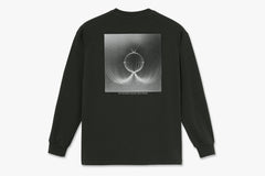MAGNETIC FIELD LONGSLEEVE TEE - Dirty Black SU23