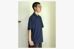 SURF POLO SHIRT | DOTS - Dark Blue SU24