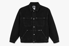 PATRIK DENIM JACKET - Silver/Black SU23