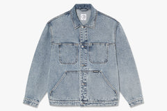 PATRIK JACKET - Heavy Washed Blue
