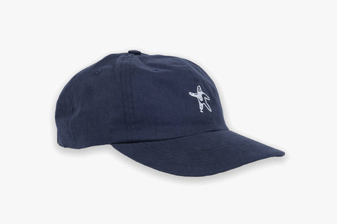 STAR LOGO DAD CAP - Navy D9