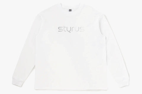 LOGO LS TEE | STYRUS - White