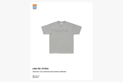 LOGO TEE | STYRUS - Silver