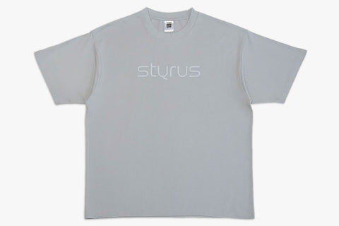 LOGO TEE | STYRUS - Silver