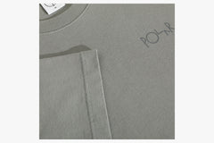 CONTRAST TEE | STROKE LOGO - Grey SU25