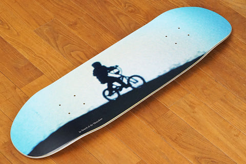 IN SEARCH OF THE MIRACULOUS / BMX DREAMS - 8.85" x 31.75" Eyeball Shape