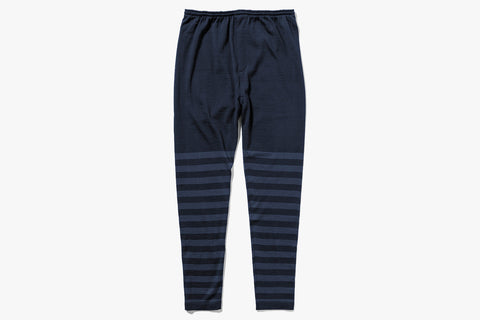 26/27 WOOL PANTS - Grey Navy/ Dark Navy