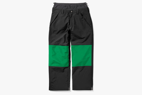 26/27 WORK PANTS VOL.2 - Black/ Kelly Green
