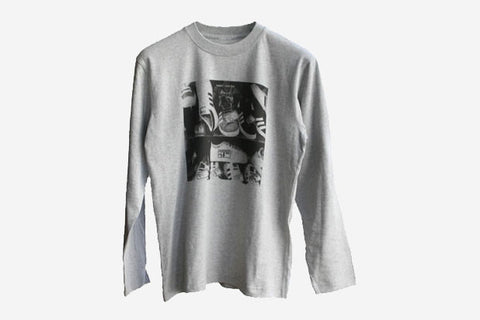 LOST STAR 3/4 SLEEVE TEE - Grey Heather