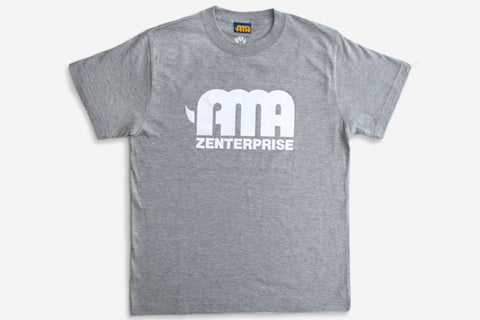 ZENTERPRIZE S/S TEE - Mix Grey