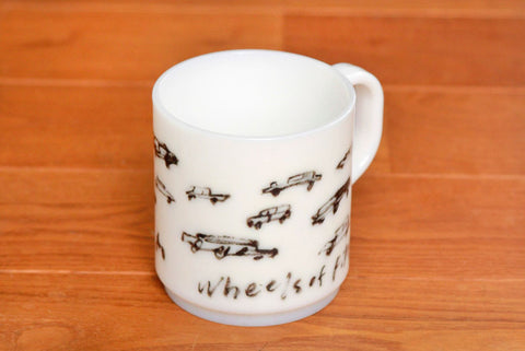 WHEELS OF FIRE ECO MATE MAG - White