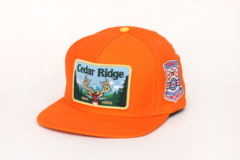 CEDAR RIDGE SNAPBACK - Orange