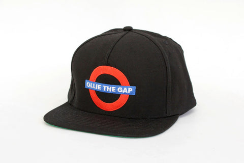 OLLIE THE GAP SNAPBACK - Black Canvas