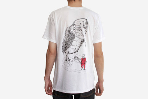 NO STRANGE DELIGHT TEE - White