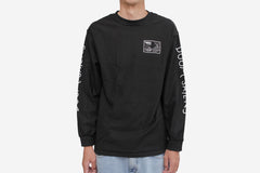 SNAKE SHAKE LONG SLEEVE T-SHIRTS - Black