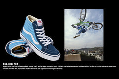 50TH SK8-HI REISSUE PRO - '86 Navy/White