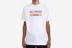CHILLING WITH FRIENDS TEE - White