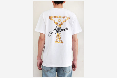 BAR MIX TEE - White