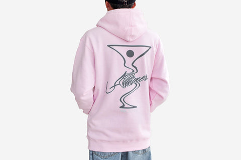 BLOW DRY HOODY - Pink