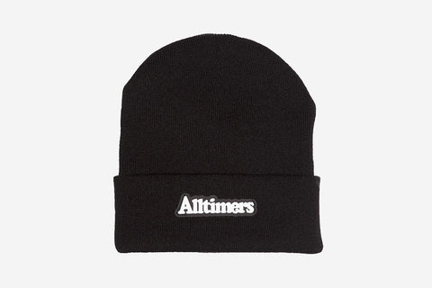 BROADWAY RUBBER BEANIE - Black
