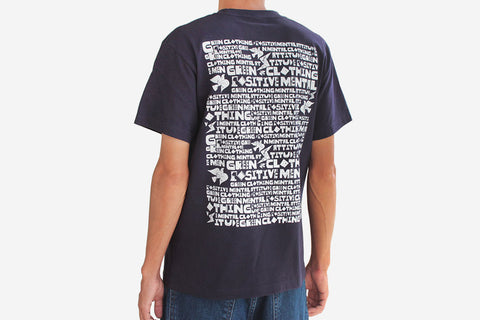 LIGHTNING DOVE TEE - Navy