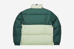 COMBO PUFFER - Green/Seafoam Green