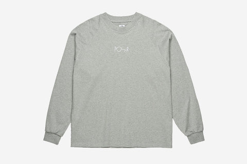 DEFAULT LONGSLEEVE - Heather Grey