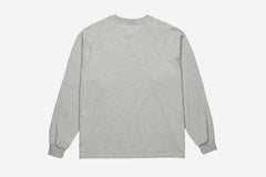DEFAULT LONGSLEEVE - Heather Grey