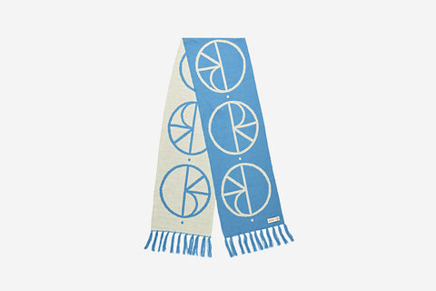 STROKE LOGO SCARF - Pool Blue