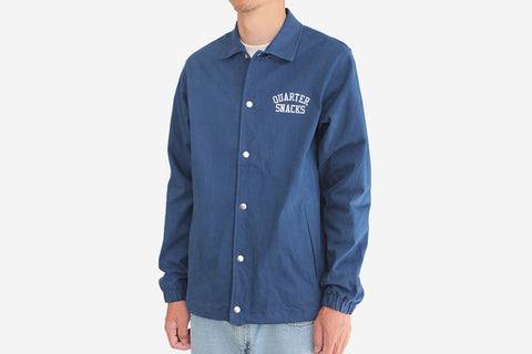 CANVAS COACH JACKET - Navy