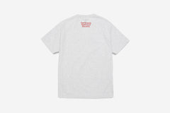 CRIME HURTS TEE - Ash Grey