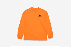 SNACKMAN FLYER LONGSLEEVE TEE - Orange