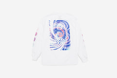TRIPPY LONGSLEEVE TEE - White