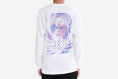 TRIPPY LONGSLEEVE TEE - White