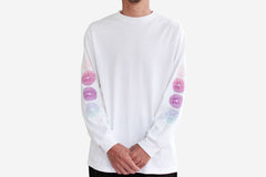TRIPPY LONGSLEEVE TEE - White