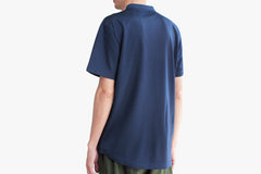 FOREIGN MESH TOP - Navy