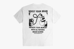 BRAIN BLOWER TEE - White