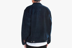 CORD JACKET - Police Blue