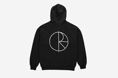 STROKE LOGO ZIP HOODIE - Black