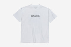 STRONGEST NOTES TEE - White