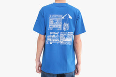 GROCERY & VENDOR SERVICES TEE - Royal Blue