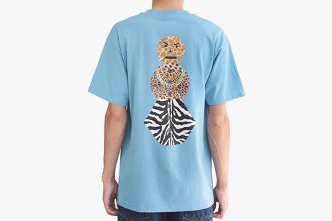 SAFARI SNACKMAN CHARITY TEE - Carolina Blue