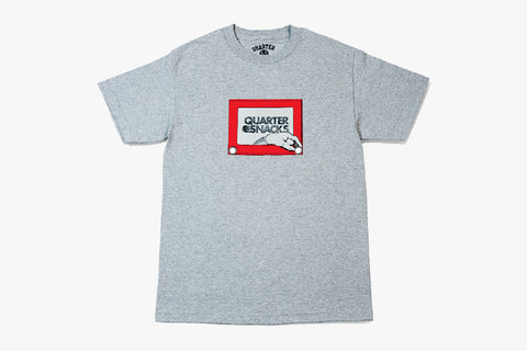 SKETCH TEE - Heather Grey