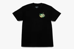 BOTANICAL SNACKMAN TEE - Black